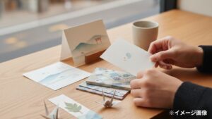 ぬくもりを持ち帰る「しまね和紙の小物たち」